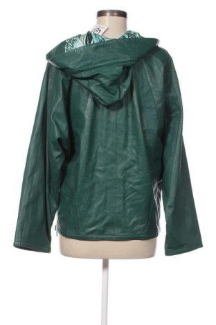 Γυναικείο δερμάτινο μπουφάν, Μέγεθος M, Χρώμα Πράσινο, Τιμή 66,19 €