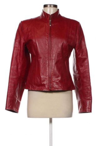 Dámska kožená bunda , Veľkosť L, Farba Červená, Cena  53,39 €