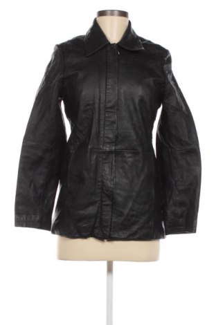 Damen Lederjacke, Größe S, Farbe Schwarz, Preis 7,45 €