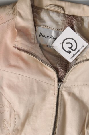 Dámska kožená bunda , Veľkosť M, Farba Kremová, Cena  29,26 €