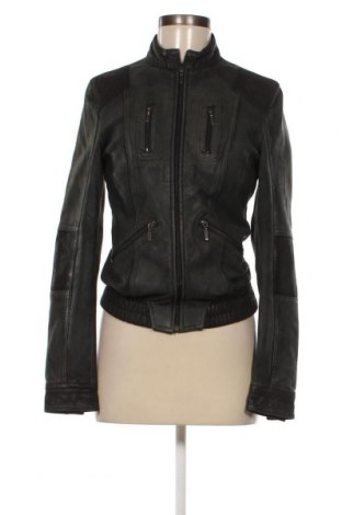 Damen Lederjacke, Größe S, Farbe Grau, Preis 103,84 €
