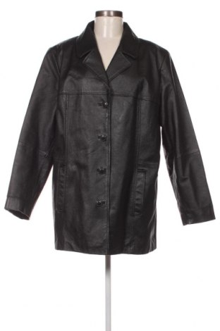Γυναικείο δερμάτινο μπουφάν, Μέγεθος XL, Χρώμα Μαύρο, Τιμή 33,76 €