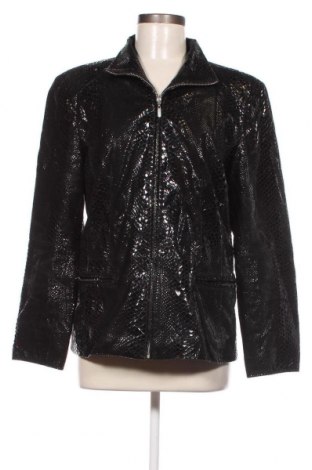Γυναικείο δερμάτινο μπουφάν Authentic Clothing Company, Μέγεθος M, Χρώμα Μαύρο, Τιμή 24,55 €