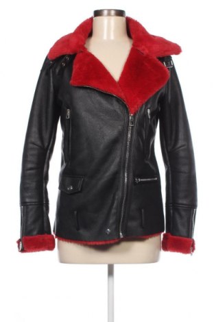 Dámska kožená bunda  Bershka, Veľkosť S, Farba Čierna, Cena  23,61 €