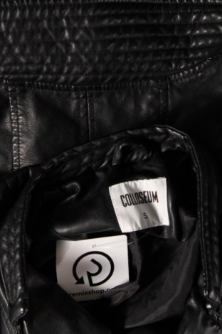 Γυναικείο δερμάτινο μπουφάν Colloseum, Μέγεθος S, Χρώμα Μαύρο, Τιμή 30,31 €