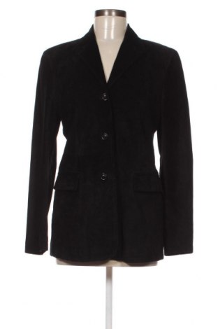 Damen Lederjacke Esprit, Größe L, Farbe Schwarz, Preis 58,91 €