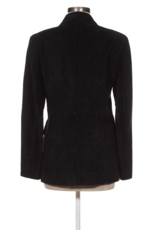 Γυναικείο δερμάτινο μπουφάν Esprit, Μέγεθος L, Χρώμα Μαύρο, Τιμή 52,36 €