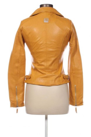 Dámska kožená bunda  Freaky Nation, Veľkosť XS, Farba Žltá, Cena  206,65 €