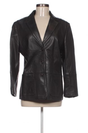 Γυναικείο δερμάτινο μπουφάν Gerry Weber, Μέγεθος XL, Χρώμα Μαύρο, Τιμή 48,59 €