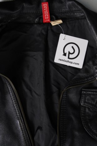 Γυναικείο δερμάτινο μπουφάν H&M Divided, Μέγεθος S, Χρώμα Μαύρο, Τιμή 50,30 €
