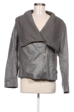 Damen Lederjacke Iman, Größe XL, Farbe Grau, Preis 49,69 €