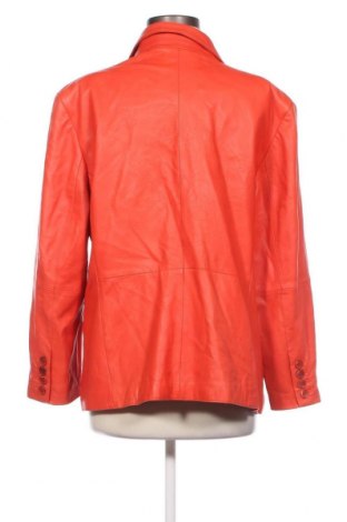 Γυναικείο δερμάτινο μπουφάν Jobis, Μέγεθος XL, Χρώμα Πορτοκαλί, Τιμή 54,94 €