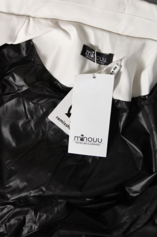 Dámska kožená bunda  Minouu, Veľkosť M, Farba Biela, Cena  14,23 €