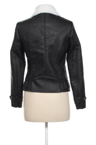 Damen Lederjacke New Look, Größe S, Farbe Schwarz, Preis 43,48 €