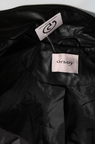 Dámska kožená bunda  Orsay, Veľkosť M, Farba Čierna, Cena  31,50 €