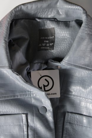 Dámska kožená bunda  Primark, Veľkosť XXS, Farba Sivá, Cena  5,56 €