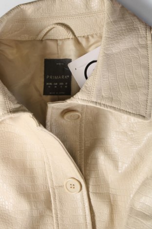 Dámska kožená bunda  Primark, Veľkosť M, Farba Béžová, Cena  18,89 €