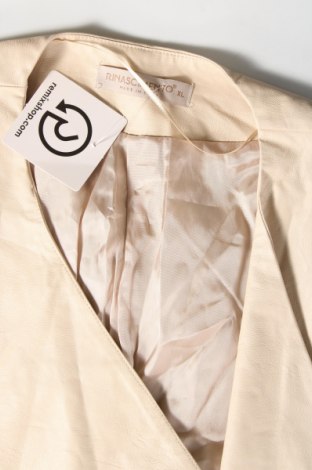 Dámska kožená bunda  Rinascimento, Veľkosť XL, Farba Béžová, Cena  67,22 €