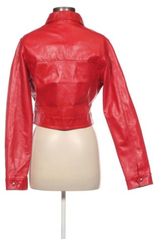 Γυναικείο δερμάτινο μπουφάν RossoDiSera, Μέγεθος M, Χρώμα Κόκκινο, Τιμή 54,94 €