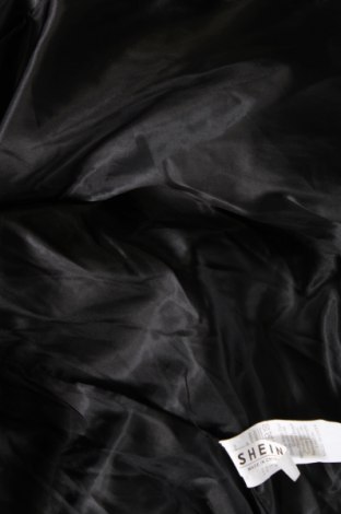 Dámska kožená bunda  SHEIN, Veľkosť L, Farba Čierna, Cena  9,72 €