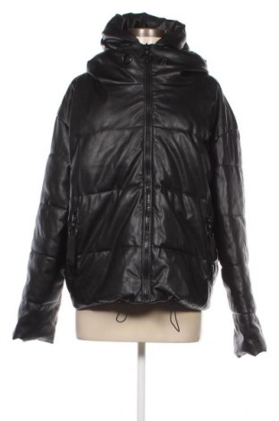 Dámska kožená bunda  SHEIN, Veľkosť L, Farba Čierna, Cena  10,28 €