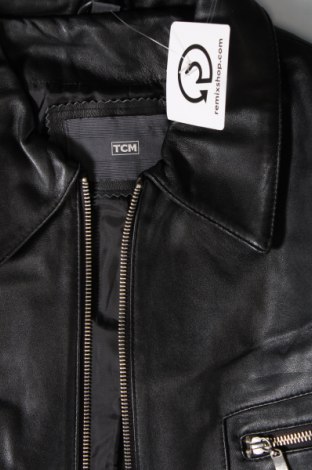 Γυναικείο δερμάτινο μπουφάν TCM, Μέγεθος M, Χρώμα Μαύρο, Τιμή 53,61 €