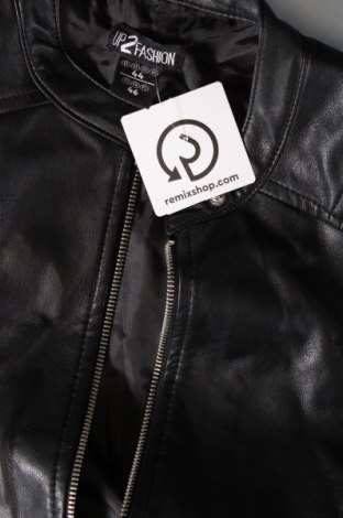 Dámska kožená bunda  Up 2 Fashion, Veľkosť L, Farba Čierna, Cena  20,84 €