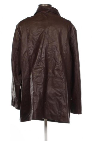 Дамско кожено яке Vera Pelle, Размер XL, Цвят Кафяв, Цена 41,65 лв.