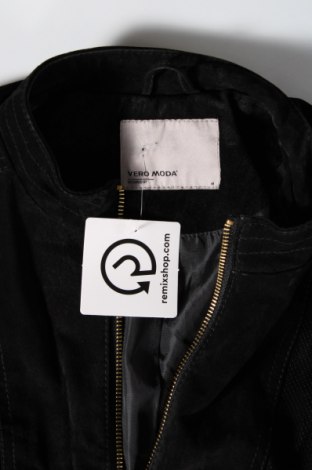 Dámska kožená bunda  Vero Moda, Veľkosť M, Farba Čierna, Cena  36,29 €