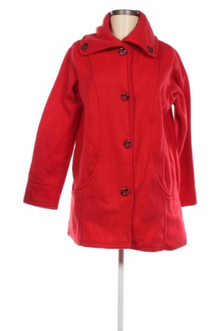 Dámský kabát , Velikost L, Barva Červená, Cena  275,00 Kč