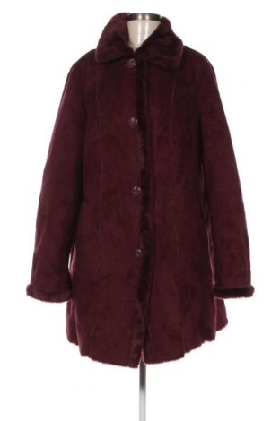 Дамско палто, Размер XXL, Цвят Червен, Цена 58,85 лв.