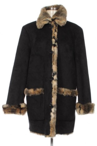 Дамско палто, Размер L, Цвят Черен, Цена 19,26 лв.