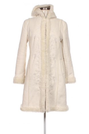 Дамско палто, Размер M, Цвят Екрю, Цена 58,65 лв.