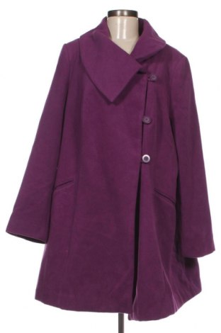 Γυναικείο παλτό Bpc Bonprix Collection, Μέγεθος XXL, Χρώμα Βιολετί, Τιμή 31,77 €