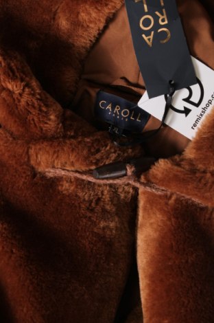 Дамско палто Caroll, Размер XL, Цвят Кафяв, Цена 70,35 лв.