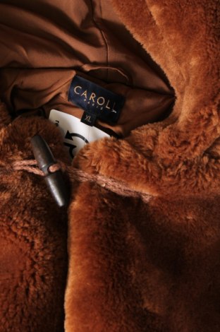 Palton de femei Caroll, Mărime XL, Culoare Maro, Preț 183,55 Lei