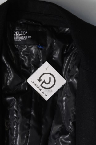 Дамско палто Celio, Размер L, Цвят Черен, Цена 19,26 лв.