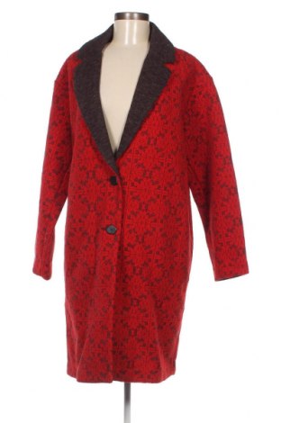 Γυναικείο παλτό Desigual, Μέγεθος XL, Χρώμα Κόκκινο, Τιμή 190,23 €