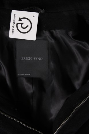 Дамско палто Erich Fend, Размер XL, Цвят Черен, Цена 53,76 лв.