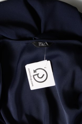 Дамско палто F&F, Размер XS, Цвят Син, Цена 27,52 лв.