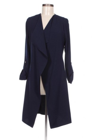Дамско палто F&F, Размер XS, Цвят Син, Цена 18,56 лв.