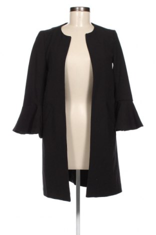 Дамско палто H&M, Размер XS, Цвят Черен, Цена 145,38 лв.