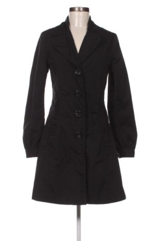 Дамско палто H&M, Размер S, Цвят Черен, Цена 28,16 лв.