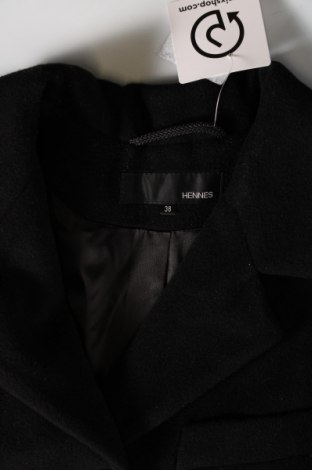 Γυναικείο παλτό Hennes, Μέγεθος M, Χρώμα Μαύρο, Τιμή 66,19 €