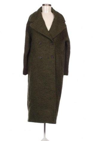 Дамско палто Kookai, Размер L, Цвят Зелен, Цена 125,95 лв.