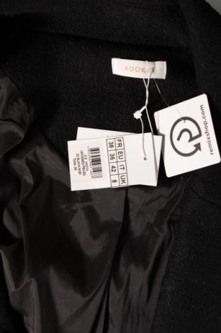 Дамско палто Kookai, Размер S, Цвят Черен, Цена 202,28 лв.