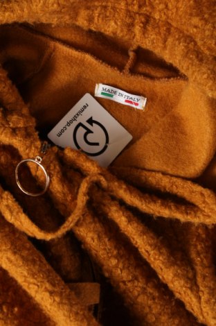 Γυναικείο παλτό Made In Italy, Μέγεθος S, Χρώμα Πορτοκαλί, Τιμή 23,17 €