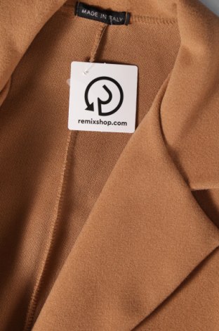 Дамско палто Made In Italy, Размер XL, Цвят Кафяв, Цена 107,02 лв.