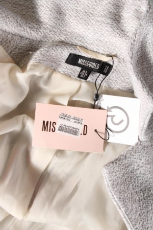 Γυναικείο παλτό Missguided, Μέγεθος XS, Χρώμα Γκρί, Τιμή 36,36 €