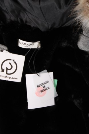 Γυναικείο παλτό Naf Naf, Μέγεθος XS, Χρώμα Γκρί, Τιμή 30,43 €